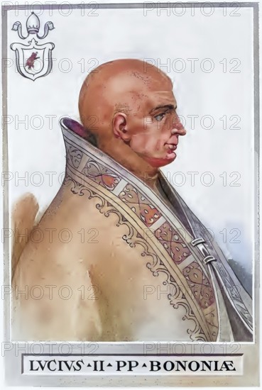 Lucius II, originally Gerardus Caccianemici de l'Orso (died 15 February 1145), was Pope from 9