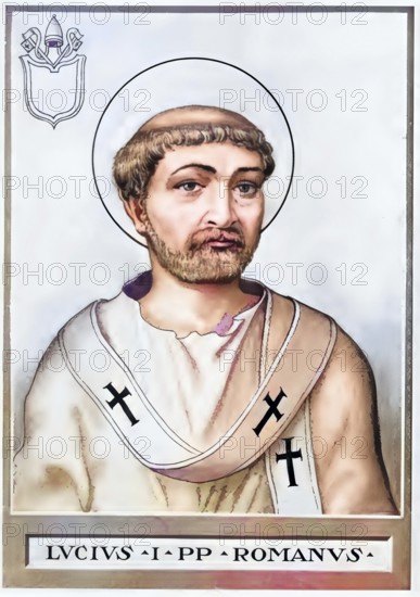 Lucius I (born in Rome, died 5 March 254) was Bishop of Rome for eight months (25 June 253 until