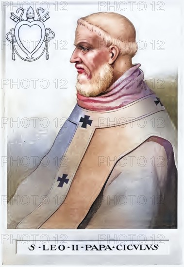Leo II (born in Sicily, died 3 July 683) was pope from 17 August 682 until his death, Historical,