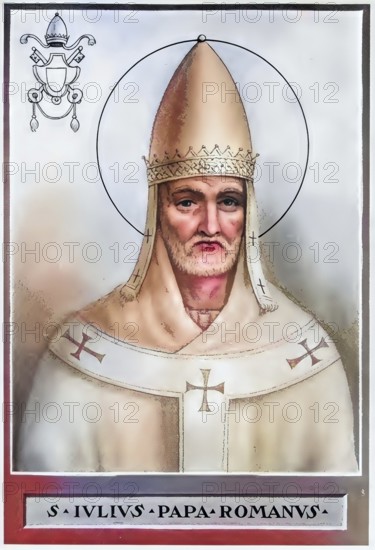 Julius I (Latin: from the Julian family, born in Rome, died 12 April 352) was elected Bishop of