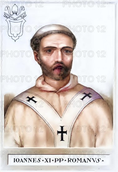 John XI (died 935 in Rome) was Roman Pope from 931 to 935, he reigned at the time of the so-called