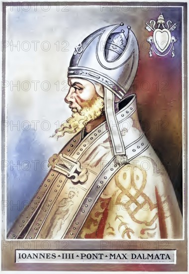 John IV (born 6th or 7th century, died 12th October 642 in Rome) was pope from 640 until his death,