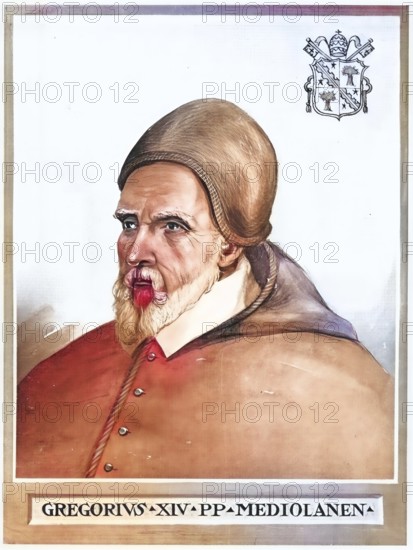Gregory XIV (born 11 February 1535 in Somma Lombardo, died 16 October 1591 in Rome), real name