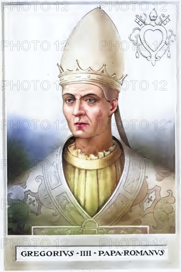 Gregory IV (born in Rome, died there on 25 January 844) was pope from 827 to 844, Historical,
