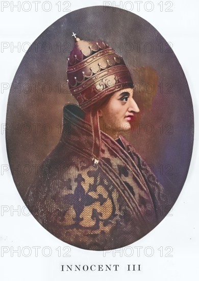 Innocent III (born Lotario dei Conti di Segni, Germanised as Lothar from the House of the Counts of