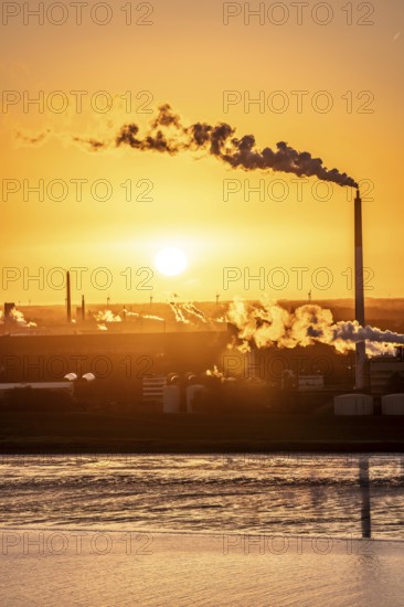 Kronos Titan chemical plant, one of the world's leading manufacturers of titanium dioxide, in