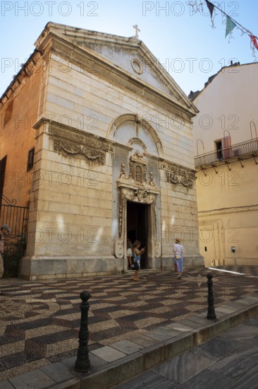 Façade of the Immaculate Concepcion Church or Brotherhood House, Old Town, Bastia, Haute-Corse