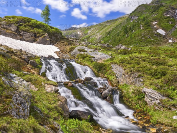 Hiking along the Mur, Murursprung, Muhr, National Park Municipality, UNESCO Lungau Biosphere