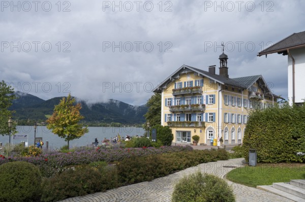 Rathaus am Seeufer, Tegernsee, Upper Bavaria, Bavaria, Germany