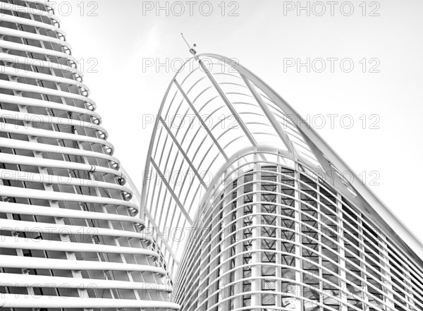 Black and white photography, Zayed National Museum in Abu Dhabi, memorial to the late Zayed bin