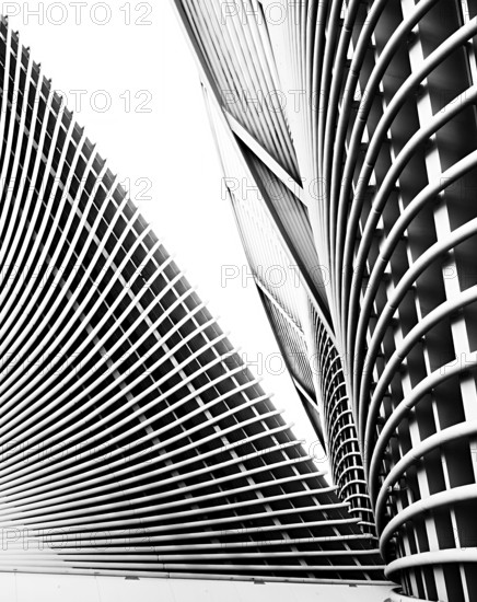 Black and white photography, Zayed National Museum in Abu Dhabi, memorial to the late Zayed bin