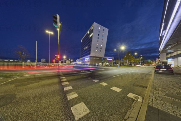 Schwedenkai ferry terminal, Stena Line GmbH, commercial building, modern architecture, lantern,