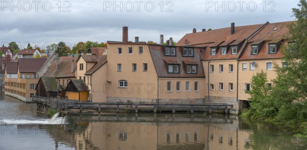 Building of the industrial museum Lauf an der Pegnitz, former hammer mill and grain mill,