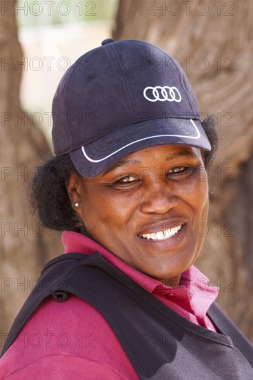 Africa, woman, person, Nama, face, colored, African appearance, African, looking at the cameraView,