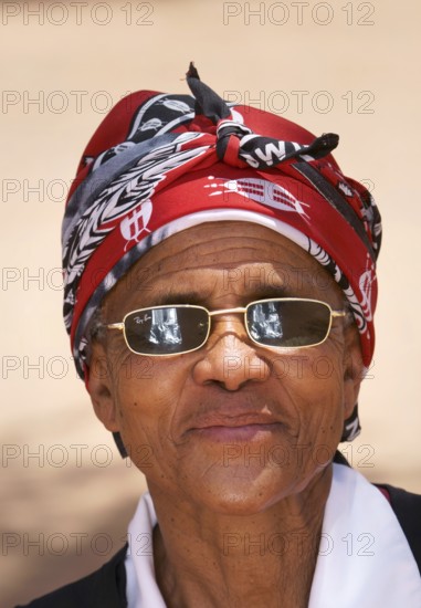 Africa, woman, person, Nama, face, colored, African appearance, African, looking at the cameraView,