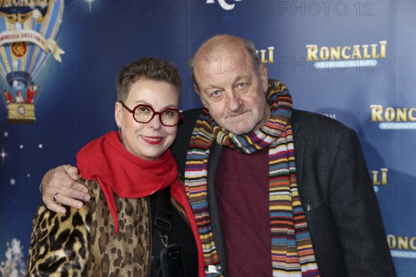 Maren Muntenbeck and Leonard Lansink, Premiere Roncalli Christmas Circus, Tempodrom, Berlin 19.12