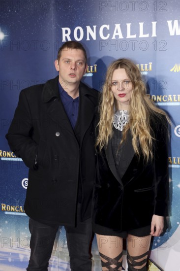 Anton Garber and Lilith Stangenberg, Premiere Roncalli Christmas Circus, Tempodrom, Berlin 19.12