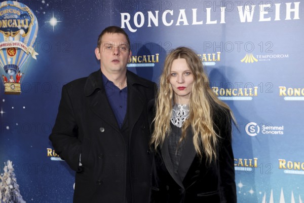 Anton Garber and Lilith Stangenberg, Premiere Roncalli Christmas Circus, Tempodrom, Berlin 19.12