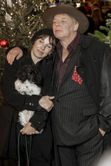Meret Becker and Ben Becker at the premiere of the 21st Original Roncalli Christmas Circus Berlin