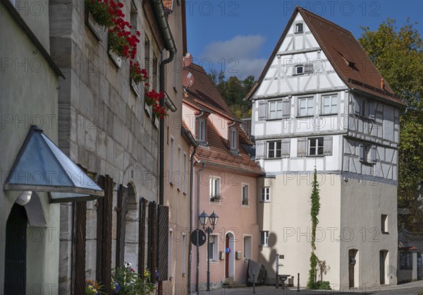Part of the former 15th century city fortifications, half-timbered first half of the 19th century,