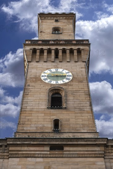 Fürth Town Hall Tower, replica of Palazzo Vecchio, Florence, Fürth Bavaria, Middle Franconia,