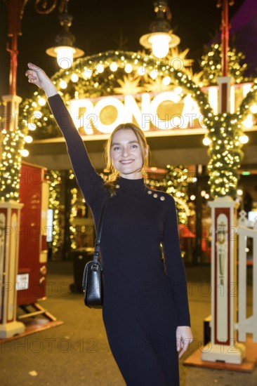 Josephin bush at the premiere of the 21st Original Roncalli Christmas Circus in Berlin's Tempodrom