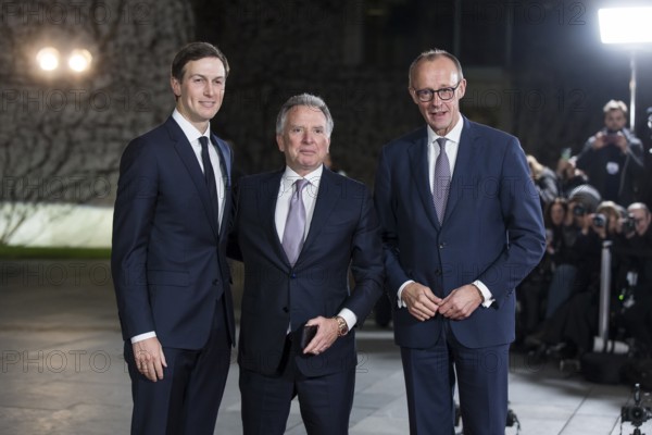 Jared Kushner (advisor and son-in-law of the US President), Steve Witkoff (special envoy of the US