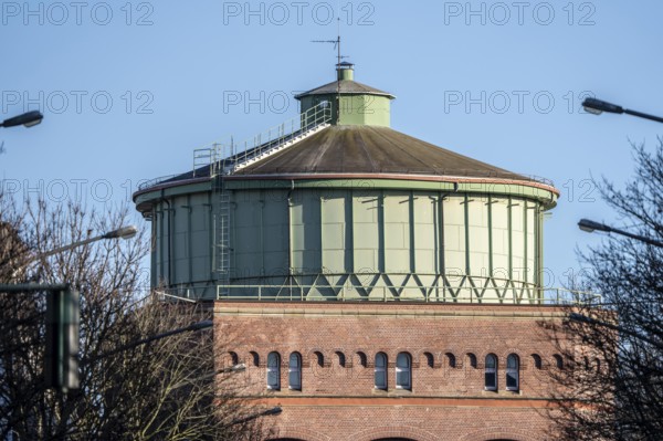 The water tower on Steeler Berg, Steeler Strassen in Essen, one of 8 water tank systems operated by