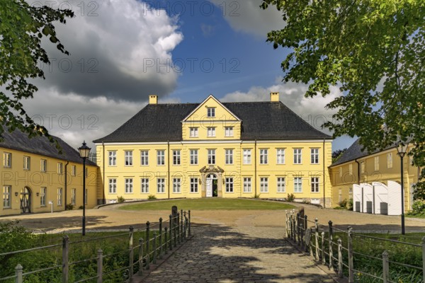 The Schleswig-Holstein State Archives in the historic Prince's Palace, City of Schleswig,