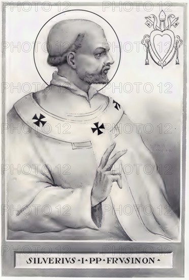 Silverius (born in Frosinone, died 2 December 537 on Ponza), son of Pope Hormisdas, was pope from