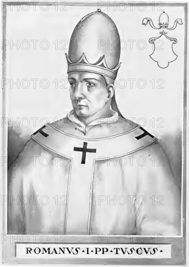 Romanus was pope in 897. The exact election day is unknown. The enthronement took place in August