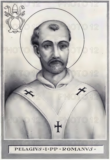 Pelagius I (died 3 March 561 in Rome) was Bishop of Rome from 16 April 556 until his death,