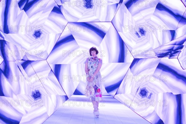 Melissa Lee at the opening of Bubble Planet - The Adventure Museum for All Senses at Arena Berlin,
