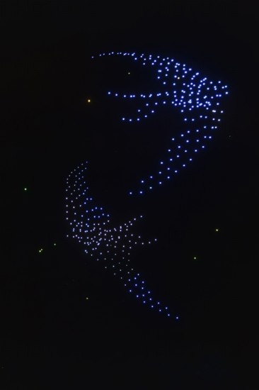 D, drone show