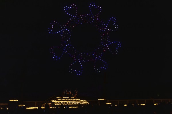 D, drone show