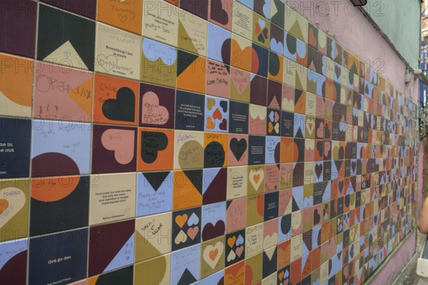Wall of Love, Dublin, Co. Dublin, Ireland