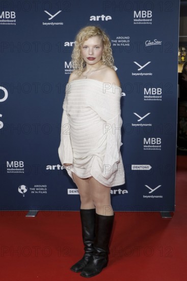 Luisa-Celine Gaffron at the festival opening and the premiere of the movie 'Sentimental Value' at