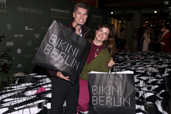 Maximilian Seitz, Ronja Forcher, 5th Charity Celebrity Pack 2025 campaign for Street Sweeper e.V.