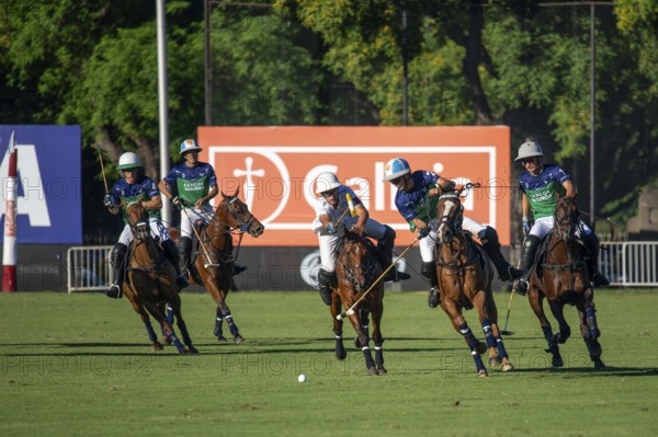 Scene at the 132nd Argentinean Open Polo Championship (Spanish 132nd Abierto Argentino de Polo de