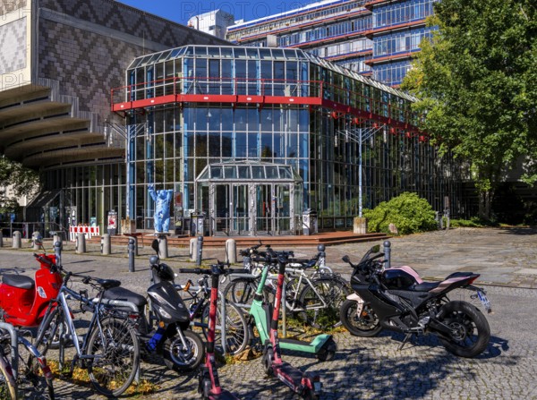 Entrance to the Einstein Center for Mathematics building at the Technical University of Berlin on