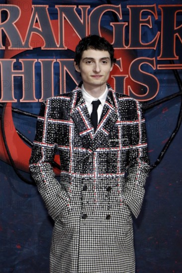 Finn Wolfhard at the Stranger Things fan event in Hangar 7 at Tempelhof Airport in Berlin on 18.11