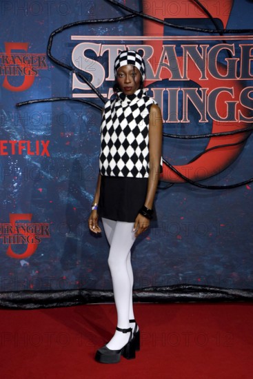 Toni Dreher at the Stranger Things fan event in Hangar 7 at Tempelhof Airport in Berlin on 18.11