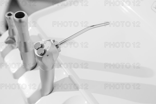 Dental equipment, instrument module, tester, dental tips, control panel, no people