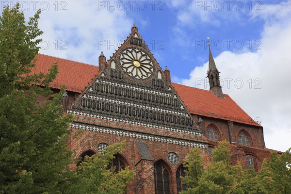 St. Nicholas Church, important building of North German brick Gothic and part of the UNESCO World
