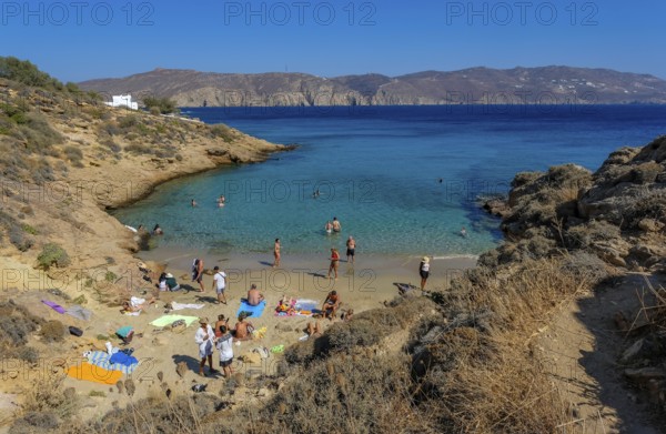 Agios Sostis, Mykonos, Cyclades, Greece - Agios Sostis, small town with the famous restaurant Kikis
