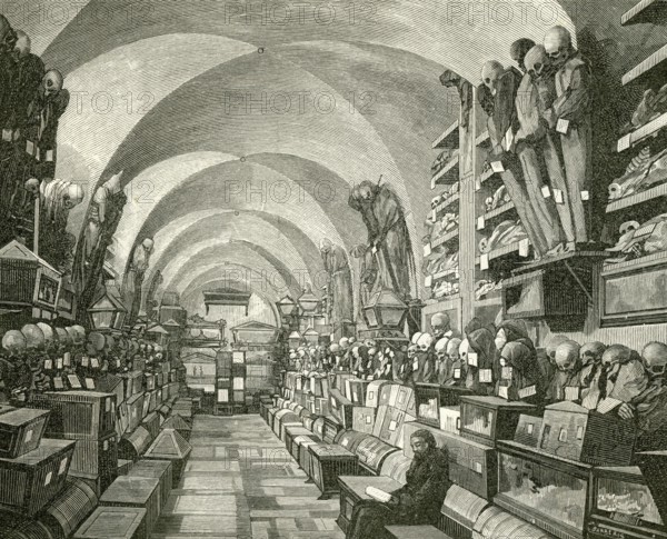 Capuchin Crypt, Le Catacombe dei Cappuccini, extensive crypt complex under the Capuchin monastery