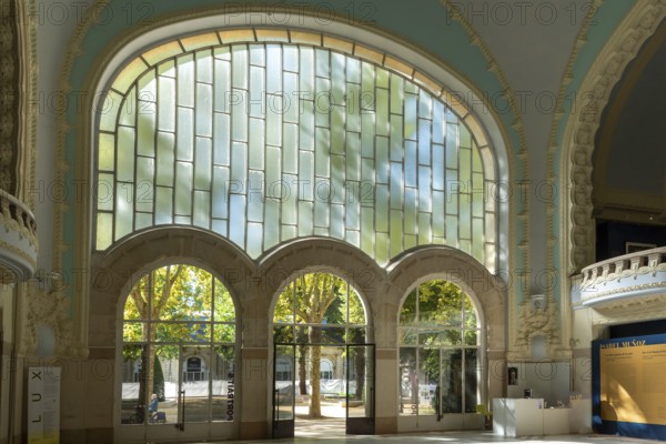 Vichy, listed as World Heritage by UNESCO. Thermal spa, the neo-Moorish Centre Thermal des Domes,