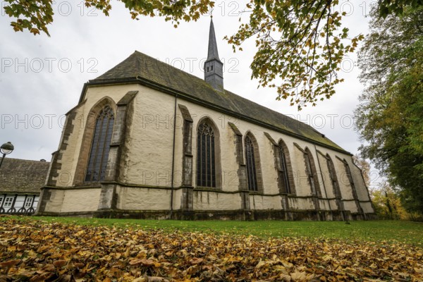 Church of Falkenhagen Monastery, a former Cistercian nunnery, Lügde, North Rhine-Westphalia,