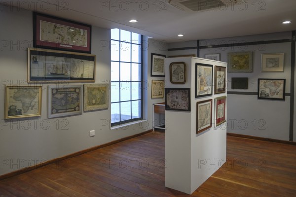 Exhibition room of the Namibia Maritime Museum, Africa's largest maritime museum, Old Power