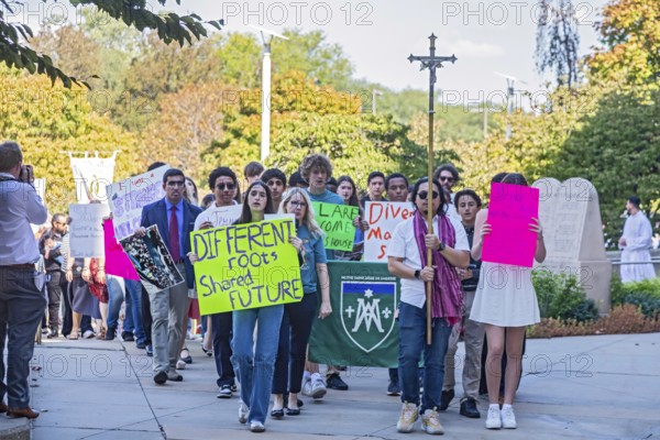 Detroit, Michigan USA - 5 October 2025 - The Catholic Archdiocese of Detroit marks the World Day of